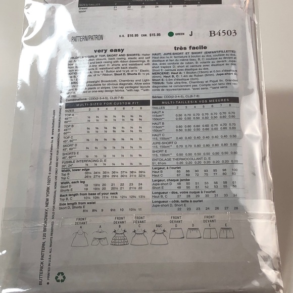 Project Runway, Butterick,New Look sewing patterns - Picture 5 of 7